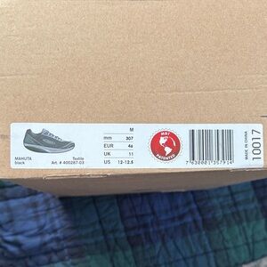 MBT Mahuta Black Athletic Shoes